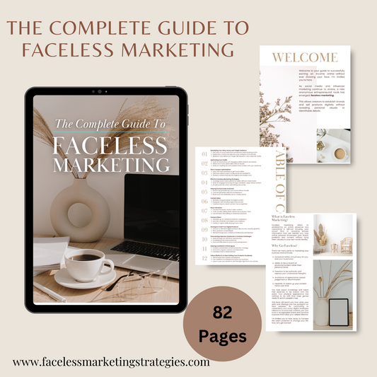 A Faceless Guide to Digital Marketing Success With Master Resale Rights