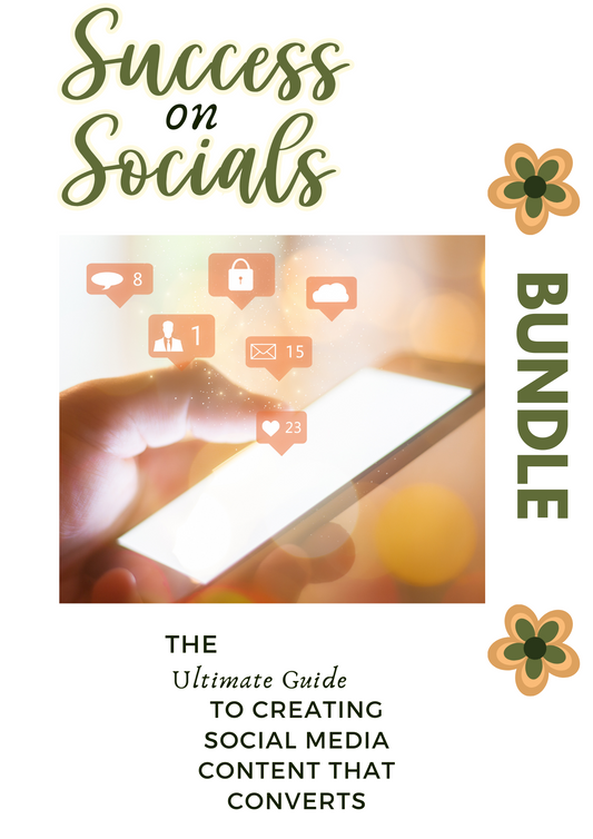 Success On Socials - The Ultimate Guide To Creating Content That Converts With Master Resale Rights